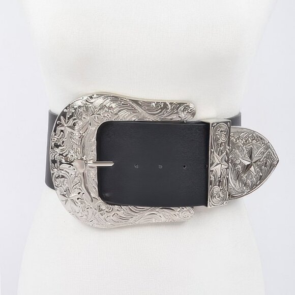 Oversized Buckle Plus Size Belt